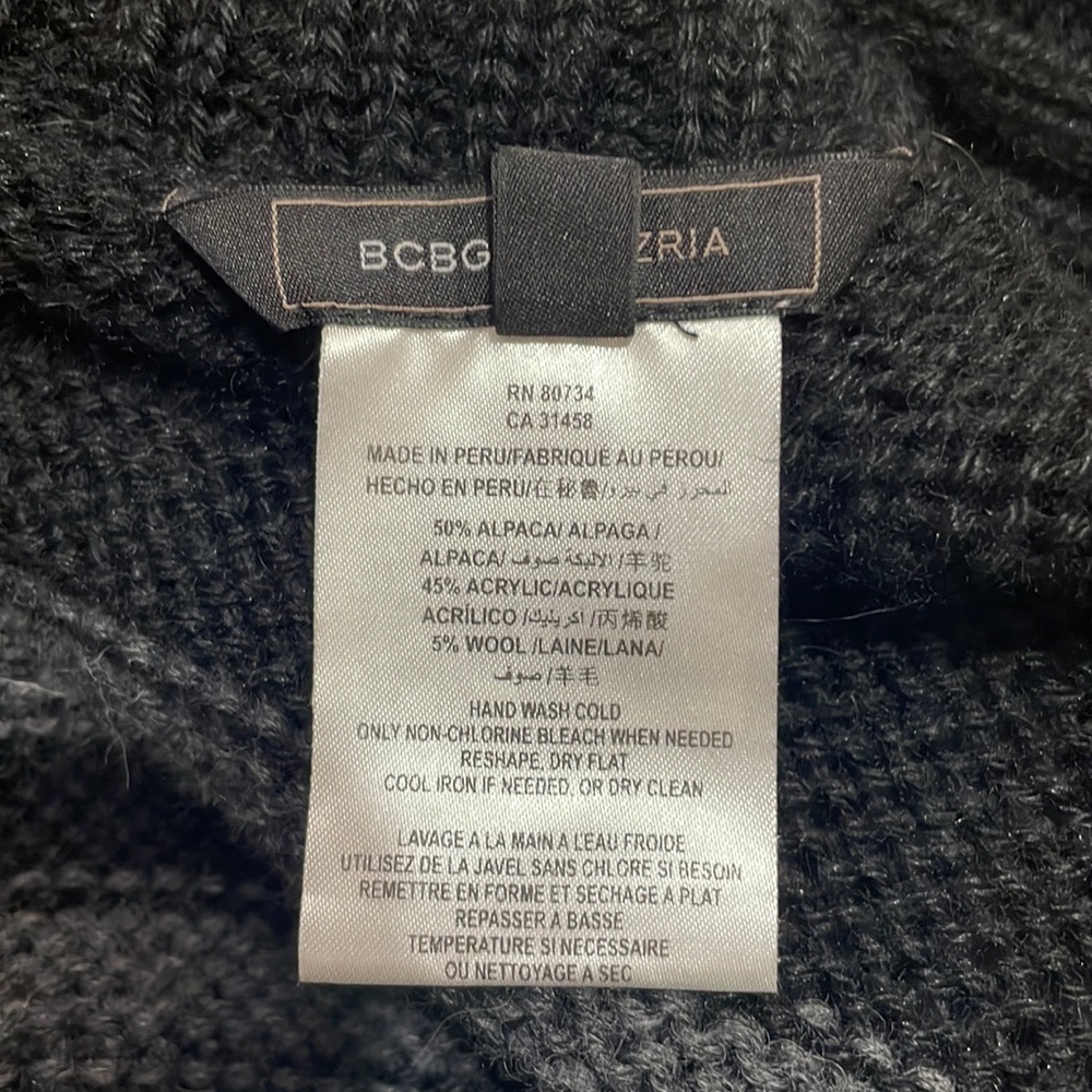 🎉2X Host Pick!🎉 BCBG MaxAzria “Sian” Poncho - Picture 9 of 10